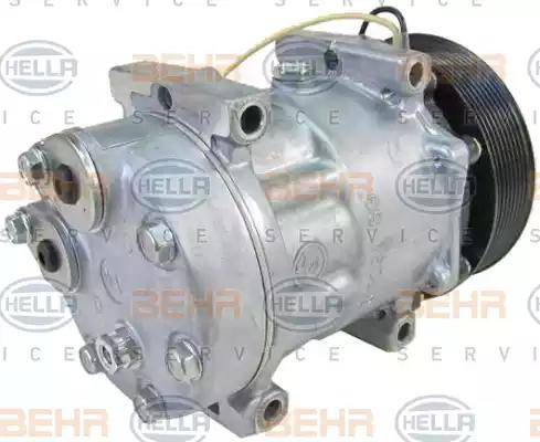 HELLA 8FK 351 132-171 - Compressore, Climatizzatore autozon.pro