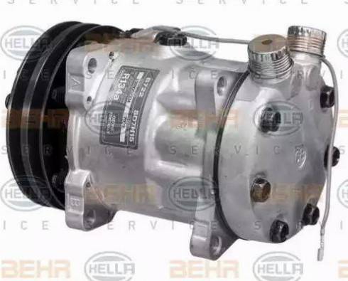 HELLA 8FK 351 132-221 - Compressore, Climatizzatore autozon.pro