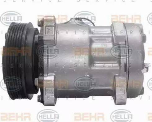 HELLA 8FK 351 132-771 - Compressore, Climatizzatore autozon.pro