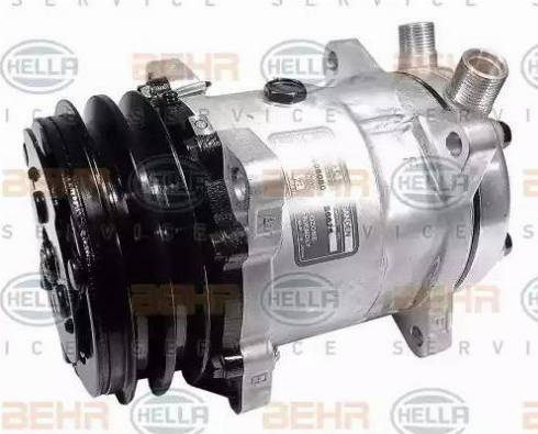 HELLA 8FK 351 124-041 - Compressore, Climatizzatore autozon.pro