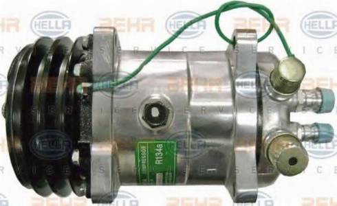 HELLA 8FK 351 124-111 - Compressore, Climatizzatore autozon.pro