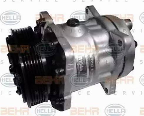 HELLA 8FK 351 125-051 - Compressore, Climatizzatore autozon.pro