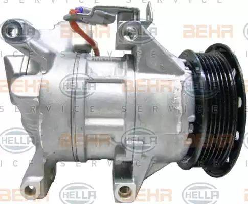 HELLA 8FK 351 125-231 - Compressore, Climatizzatore autozon.pro