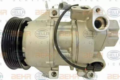 HELLA 8FK 351 125-741 - Compressore, Climatizzatore autozon.pro