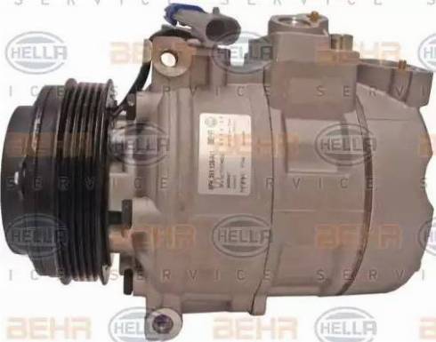 HELLA 8FK 351 126-941 - Compressore, Climatizzatore autozon.pro