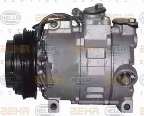 HELLA 8FK 351 126-491 - Compressore, Climatizzatore autozon.pro