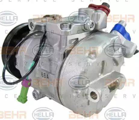 HELLA 8FK 351 126-481 - Compressore, Climatizzatore autozon.pro