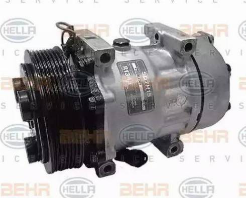 HELLA 8FK 351 126-061 - Compressore, Climatizzatore autozon.pro