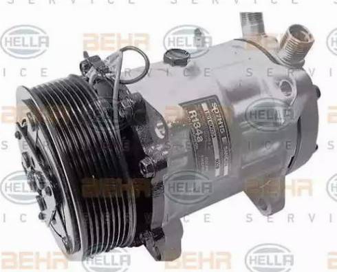 HELLA 8FK 351 126-001 - Compressore, Climatizzatore autozon.pro