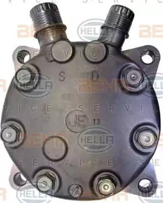 HELLA 8FK 351 126-001 - Compressore, Climatizzatore autozon.pro