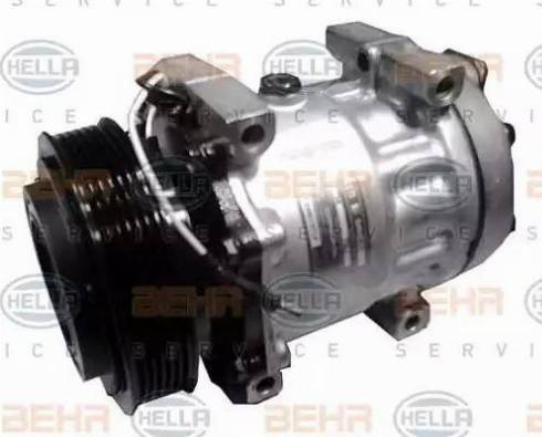 HELLA 8FK 351 126-161 - Compressore, Climatizzatore autozon.pro