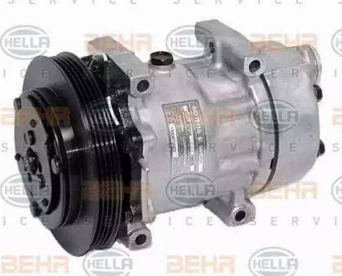 HELLA 8FK 351 126-121 - Compressore, Climatizzatore autozon.pro