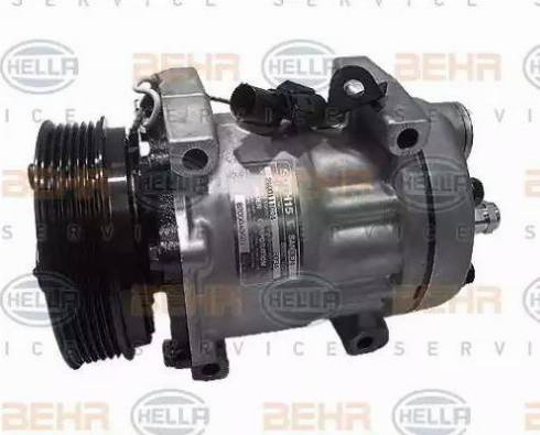 HELLA 8FK 351 126-851 - Compressore, Climatizzatore autozon.pro