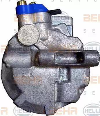 HELLA 8FK 351 126-371 - Compressore, Climatizzatore autozon.pro