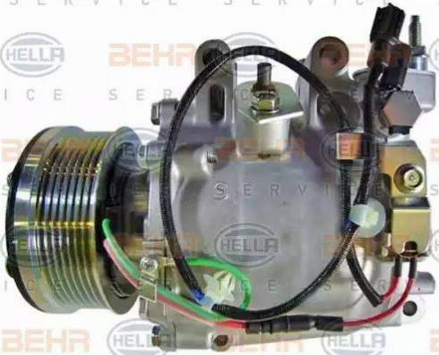 HELLA 8FK 351 121-551 - Compressore, Climatizzatore autozon.pro