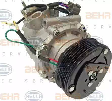 HELLA 8FK 351 121-521 - Compressore, Climatizzatore autozon.pro