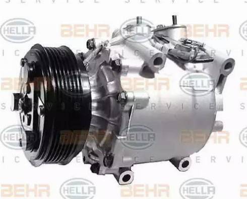 HELLA 8FK 351 121-021 - Compressore, Climatizzatore autozon.pro