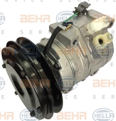 HELLA 8FK 351 128-671 - Compressore, Climatizzatore autozon.pro