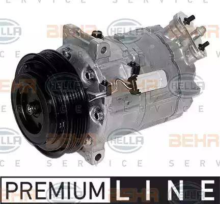 HELLA 8FK 351 128-041 - Compressore, Climatizzatore autozon.pro