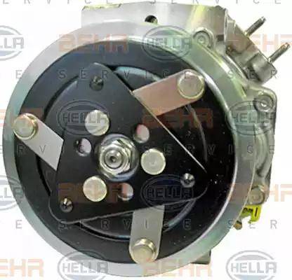 HELLA 8FK 351 128-051 - Compressore, Climatizzatore autozon.pro