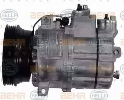 HELLA 8FK 351 128-081 - Compressore, Climatizzatore autozon.pro