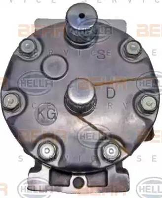 HELLA 8FK 351 128-071 - Compressore, Climatizzatore autozon.pro