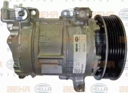 HELLA 8FK 351 123-071 - Compressore, Climatizzatore autozon.pro