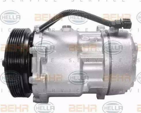 HELLA 8FK 351 127-931 - Compressore, Climatizzatore autozon.pro