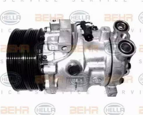 HELLA 8FK 351 127-461 - Compressore, Climatizzatore autozon.pro