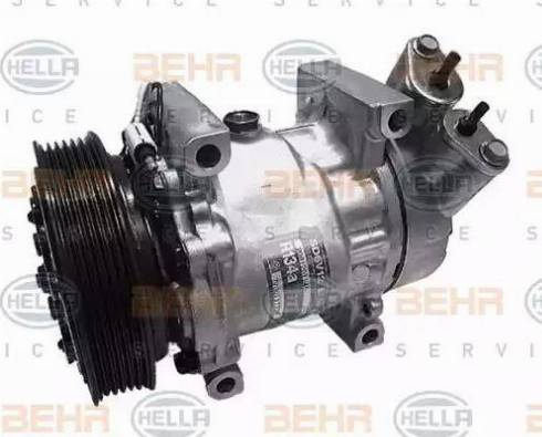 HELLA 8FK 351 127-411 - Compressore, Climatizzatore autozon.pro