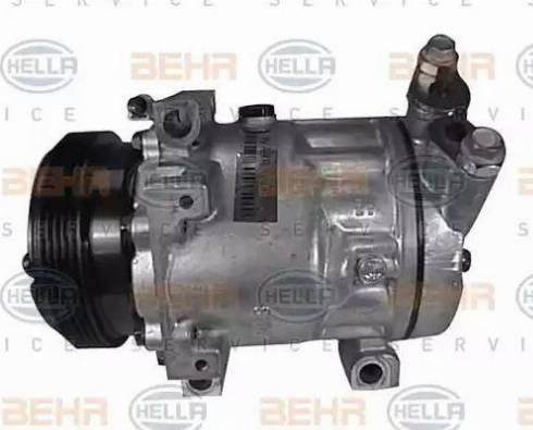 HELLA 8FK 351 127-551 - Compressore, Climatizzatore autozon.pro