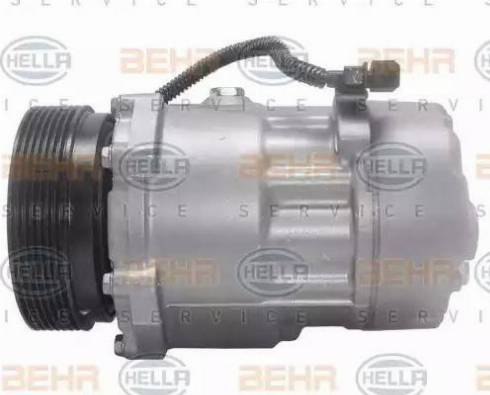 HELLA 8FK 351 127-521 - Compressore, Climatizzatore autozon.pro