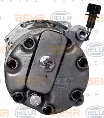 HELLA 8FK 351 127-661 - Compressore, Climatizzatore autozon.pro