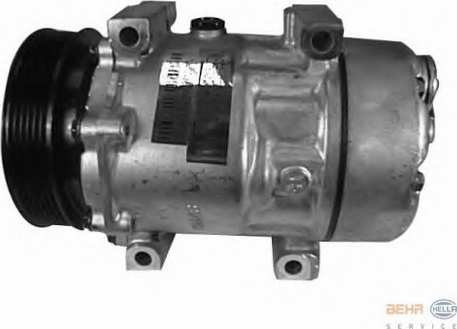 HELLA 8FK 351 127-071 - Compressore, Climatizzatore autozon.pro