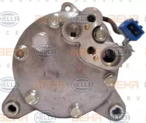 HELLA 8FK 351 127-891 - Compressore, Climatizzatore autozon.pro