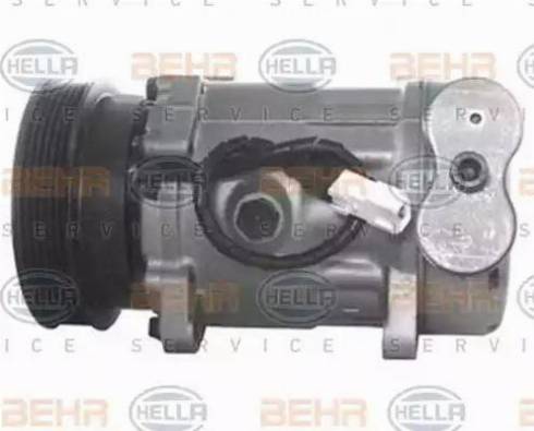 HELLA 8FK 351 127-861 - Compressore, Climatizzatore autozon.pro