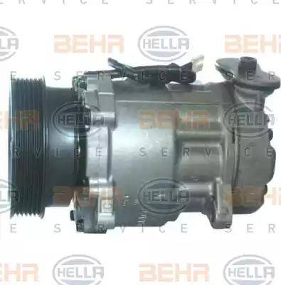 HELLA 8FK 351 127-861 - Compressore, Climatizzatore autozon.pro