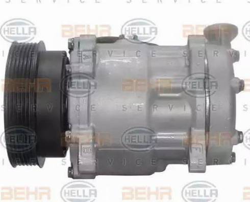 HELLA 8FK 351 127-811 - Compressore, Climatizzatore autozon.pro