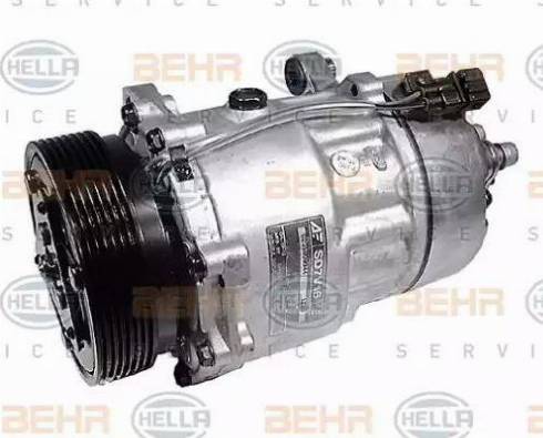 HELLA 8FK 351 127-351 - Compressore, Climatizzatore autozon.pro