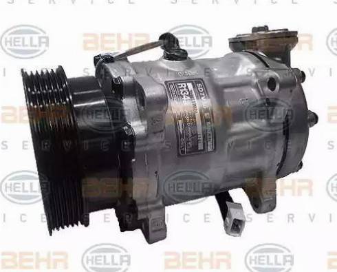 HELLA 8FK 351 127-311 - Compressore, Climatizzatore autozon.pro