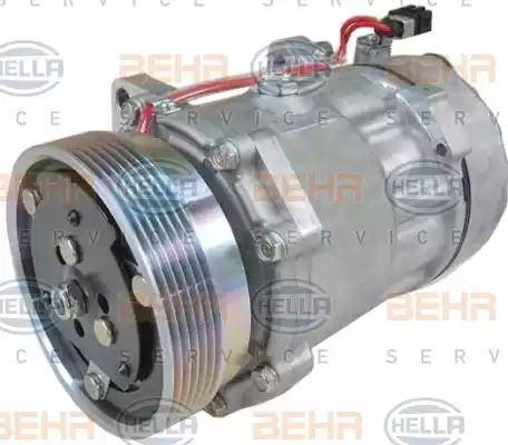 HELLA 8FK 351 127-331 - Compressore, Climatizzatore autozon.pro