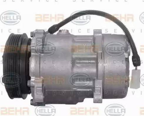 HELLA 8FK 351 127-791 - Compressore, Climatizzatore autozon.pro