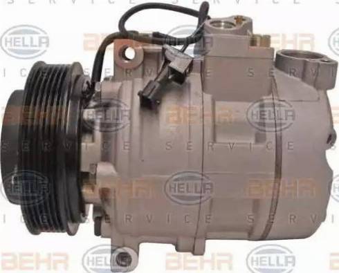 HELLA 8FK 351 175-531 - Compressore, Climatizzatore autozon.pro