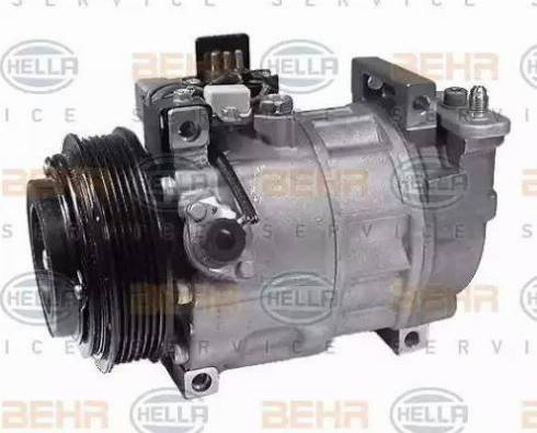 HELLA 8FK 351 175-021 - Compressore, Climatizzatore autozon.pro