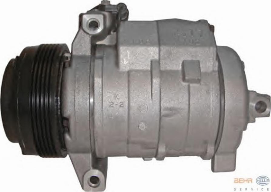 HELLA 8FK 351 176-581 - Compressore, Climatizzatore autozon.pro