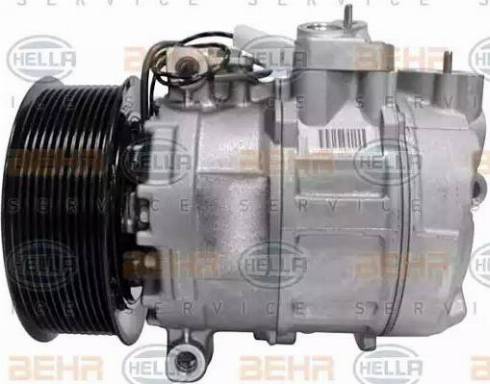 HELLA 8FK 351 176-531 - Compressore, Climatizzatore autozon.pro