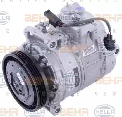 HELLA 8FK 351 340-491 - Compressore, Climatizzatore autozon.pro