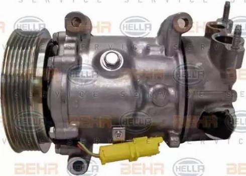 HELLA 8FK 351 340-581 - Compressore, Climatizzatore autozon.pro