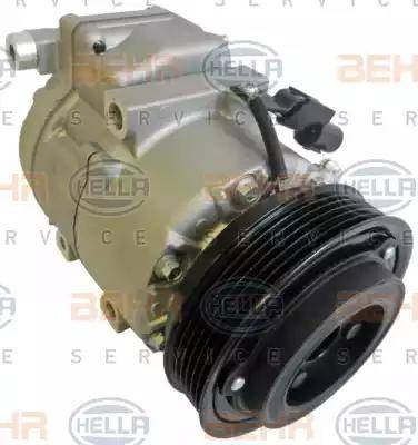 HELLA 8FK 351 340-611 - Compressore, Climatizzatore autozon.pro