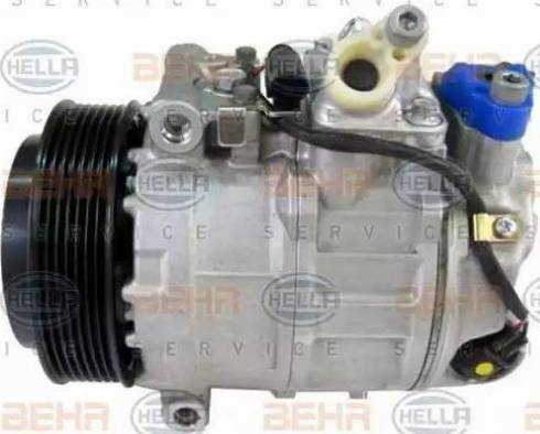 HELLA 8FK 351 340-091 - Compressore, Climatizzatore autozon.pro